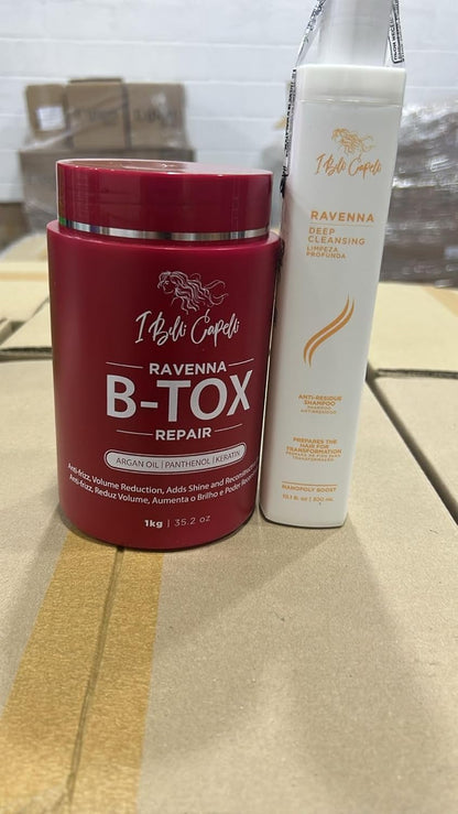 I Belli Capelli Kit de Tratamiento Capilar Ravenna - 1kg\/35.02 oz...