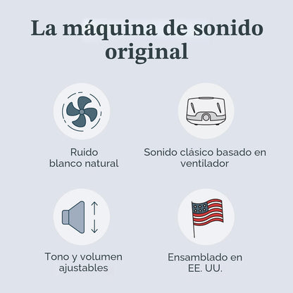 Marpac, máquina de sonido de ruido todo natural, M1DSUSWH, Paquete...