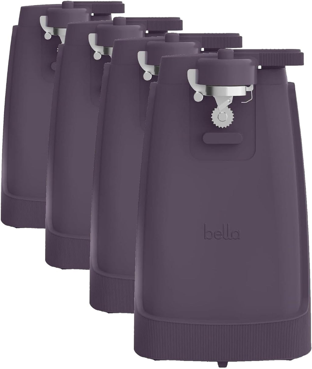 bella Abrelatas eléctrico, automático de un solo toque, ciruela (pa...