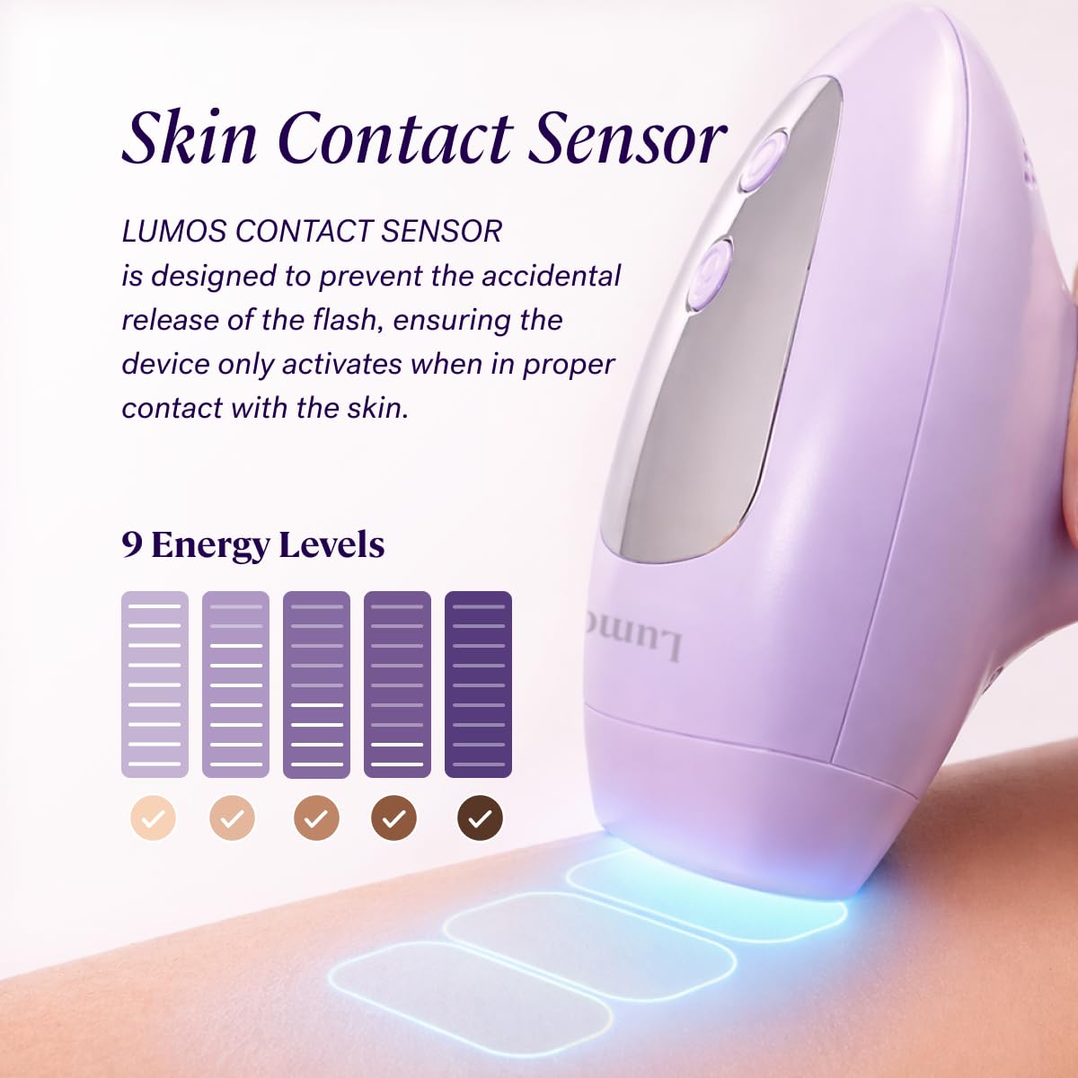 MICHAEL TODD Beauty: dispositivo de depilación láser IPL LUMOS para...
