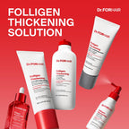 Dr.FORHAIR Folligen - Suero espesante para el cuero cabelludo, 1.7...