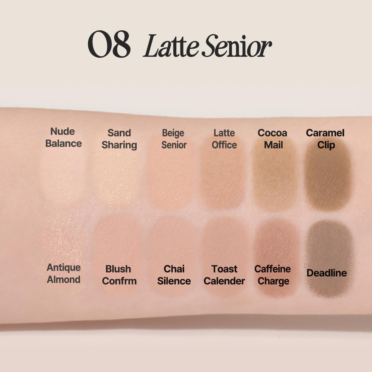 CLIO PRO PALETA DE OJOS AIR (08 LATTE SENIOR)