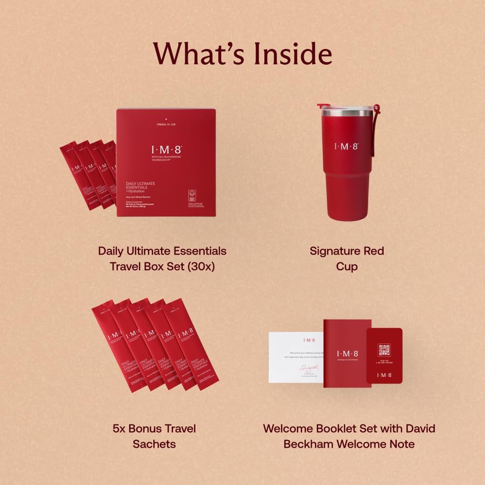 IM8 Daily Ultimate Essentials Suplemento multivitamínico todo en un...