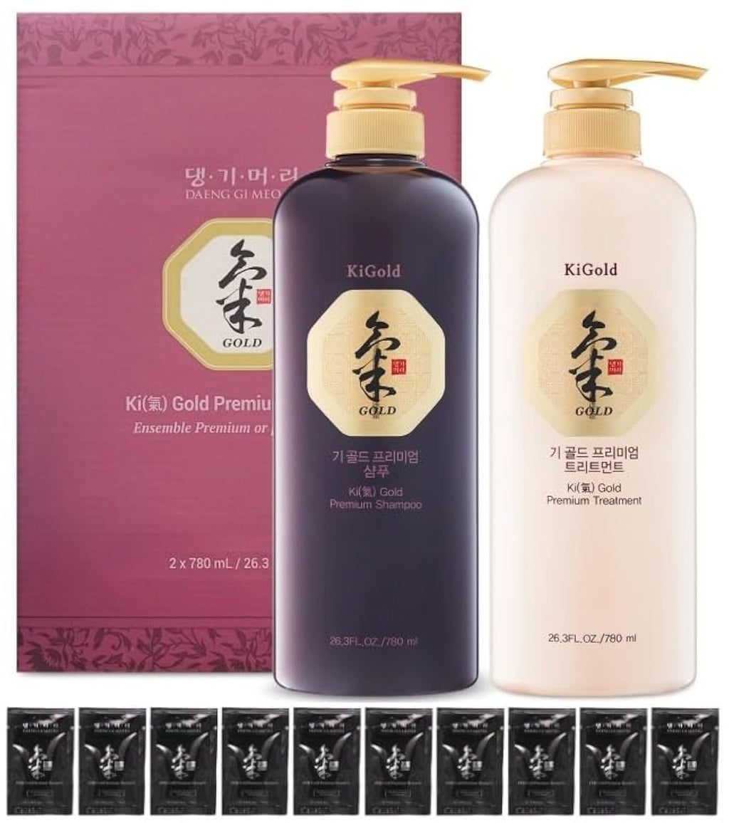 DAENG GI MEO RI - Juego de champú, tratamiento y bolsa de viaje Ki...