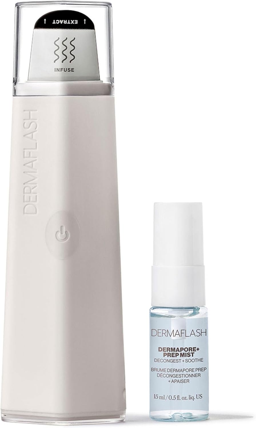 DERMAFLASH DERMAPORE+ Dispositivo de cuidado de la piel, extractor...