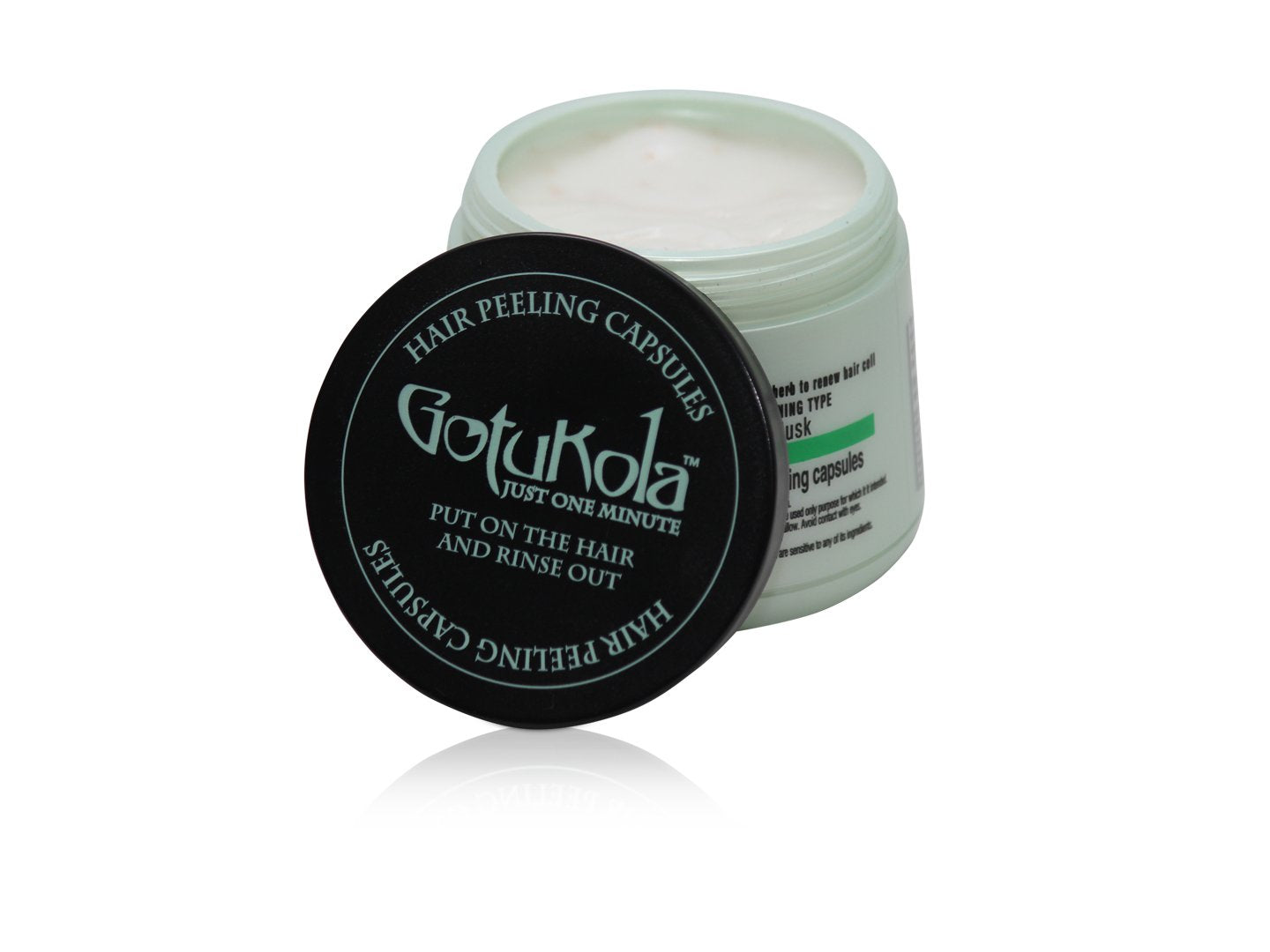 Gotukola Mascarilla capilar con cápsulas de peeling nutritiva y tra...