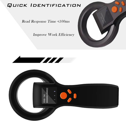 Smoostart Escáner universal de microchip para mascotas, lector de m...