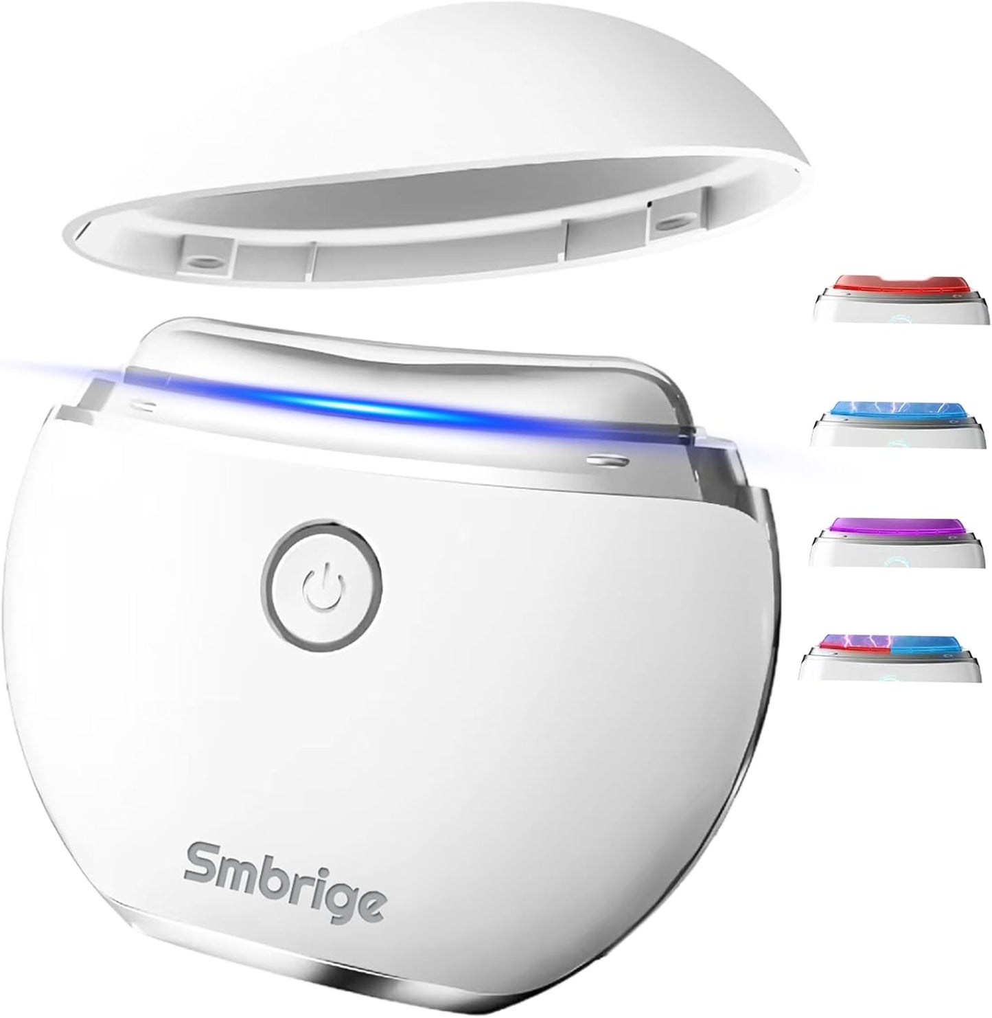 Smbrige Herramienta de masaje facial, 4 modos de color, terapia de...