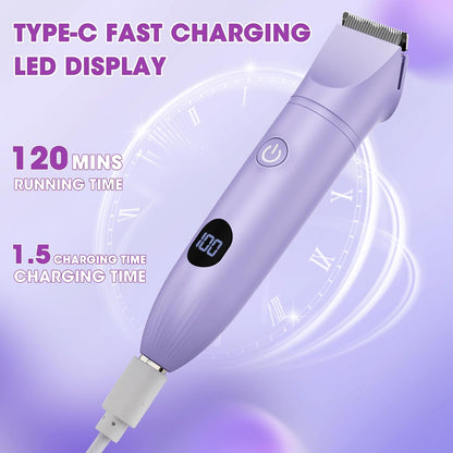 Dumite Maquinillas de afeitar eléctricas para mujer, kit de depilac...