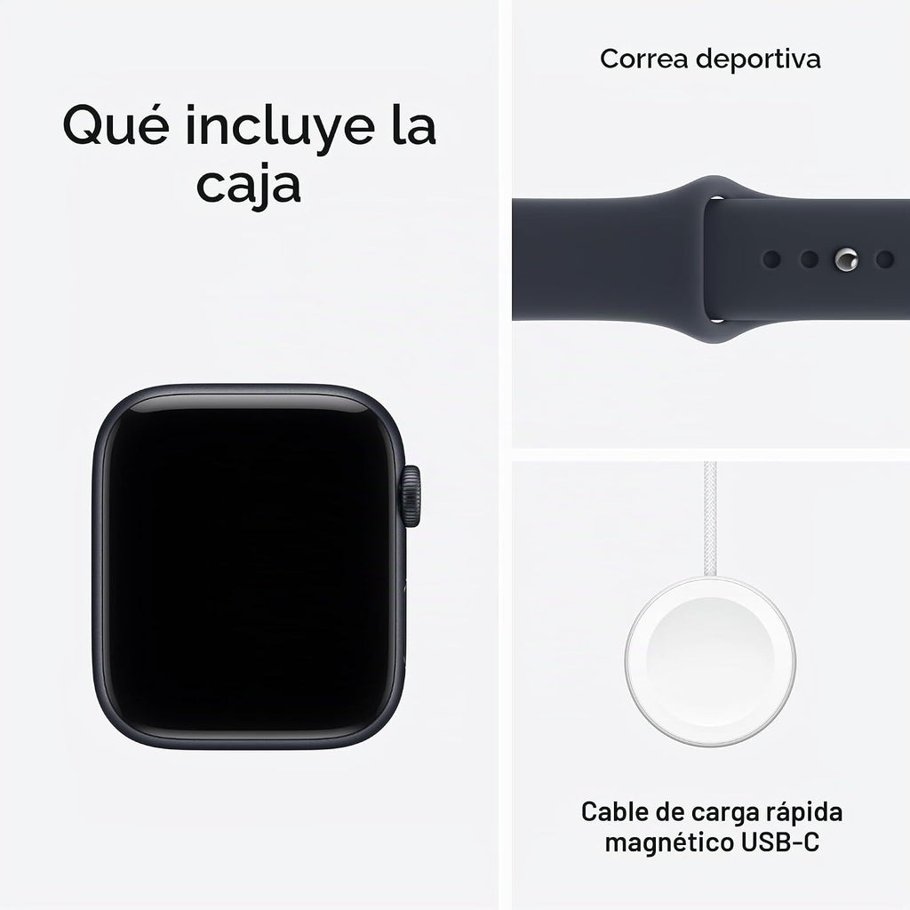 Apple Reloj SE 3 GPS + reloj inteligente celular de 1.732 in | Caja...