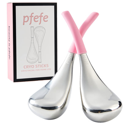 pfefe Cryo Sticks - Globos de hielo para el cuidado de la piel faci...