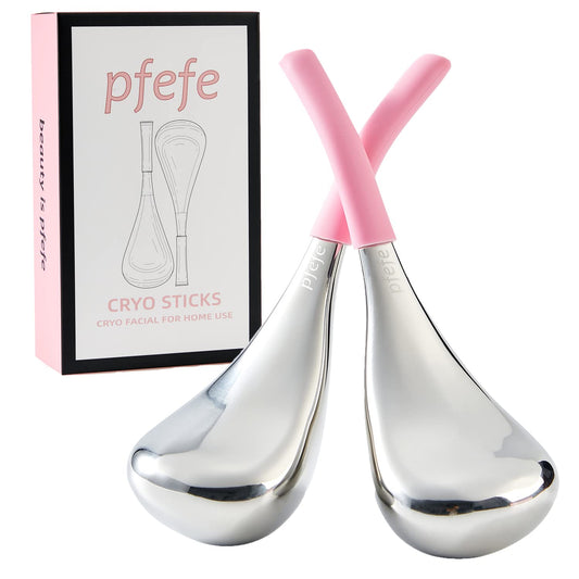 pfefe Cryo Sticks - Globos de hielo para el cuidado de la piel faci...