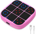 KOQQQ Juego de pernos recargables Tic-Tac-Toe, consola de rompecabe...