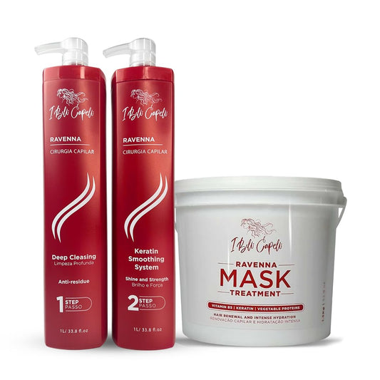 Kit Ravenna Cirugía Capilar - Champú + Sistema de Cirugía Capilar (...
