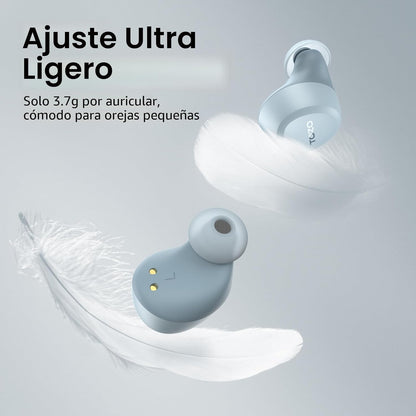 TOZO Auriculares inalámbricos A1 Bluetooth 5.3 de peso ligero en el...