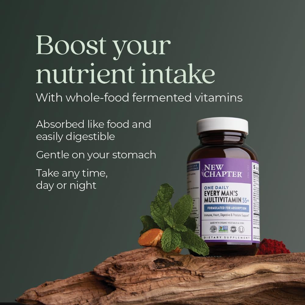New Chapter One Daily Every Man's Multivitamin 55+ - Ofrece apo...