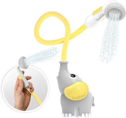 YOOKIDOO - Cabeza de ducha para bebé, bomba de agua de elefante con...