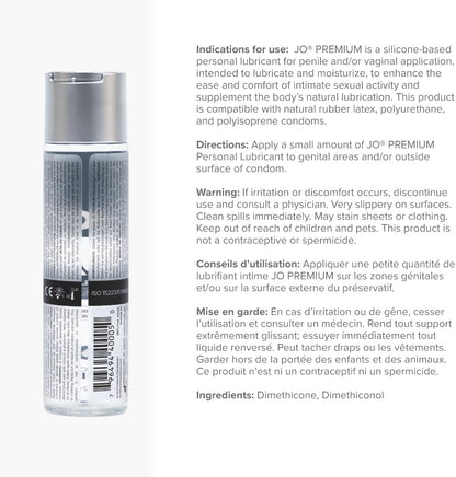 JO Lubricante de silicona premium \u2013 Lubricante personal a base...