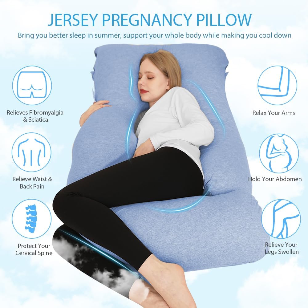 Chilling Home Almohada de embarazo, almohadas de embarazo en forma...