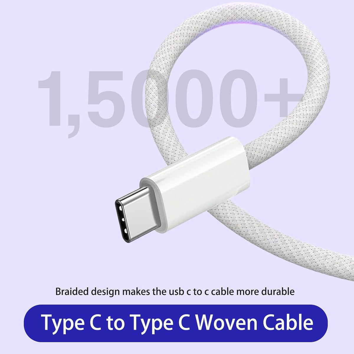 Cargador de carga rápida para iPhone 17 16 15, paquete de 2 bloques...