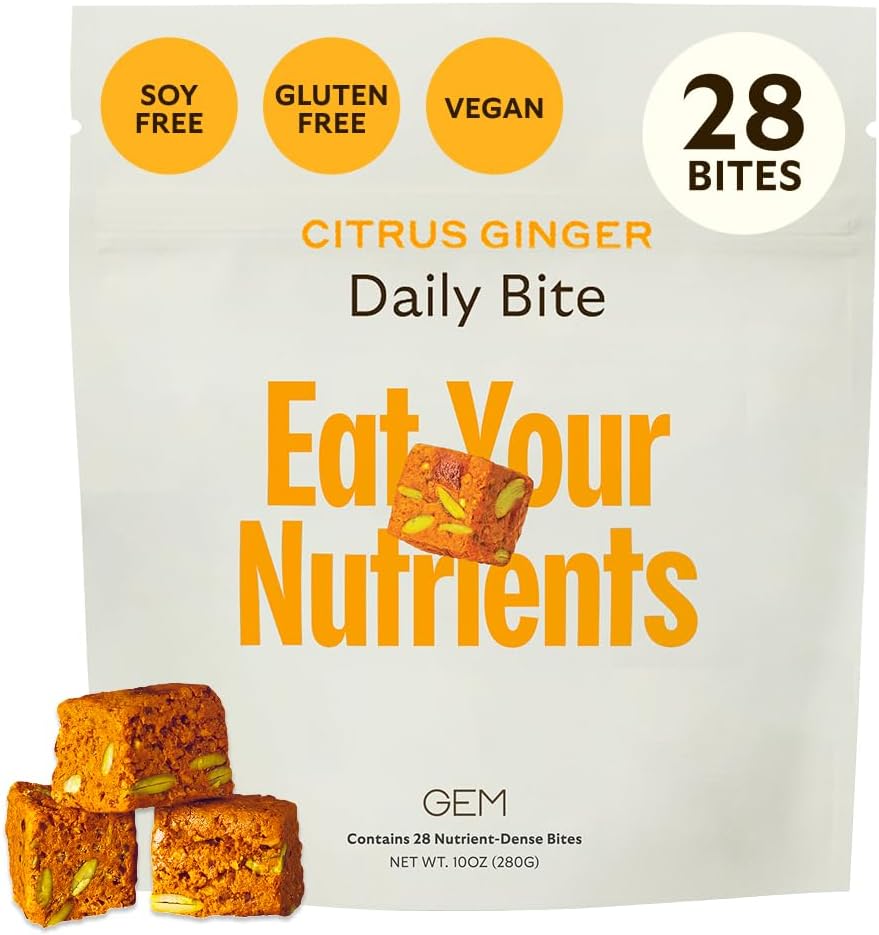 GEM Daily Bite para mujeres y hombres, con más de 20 vitaminas, min...