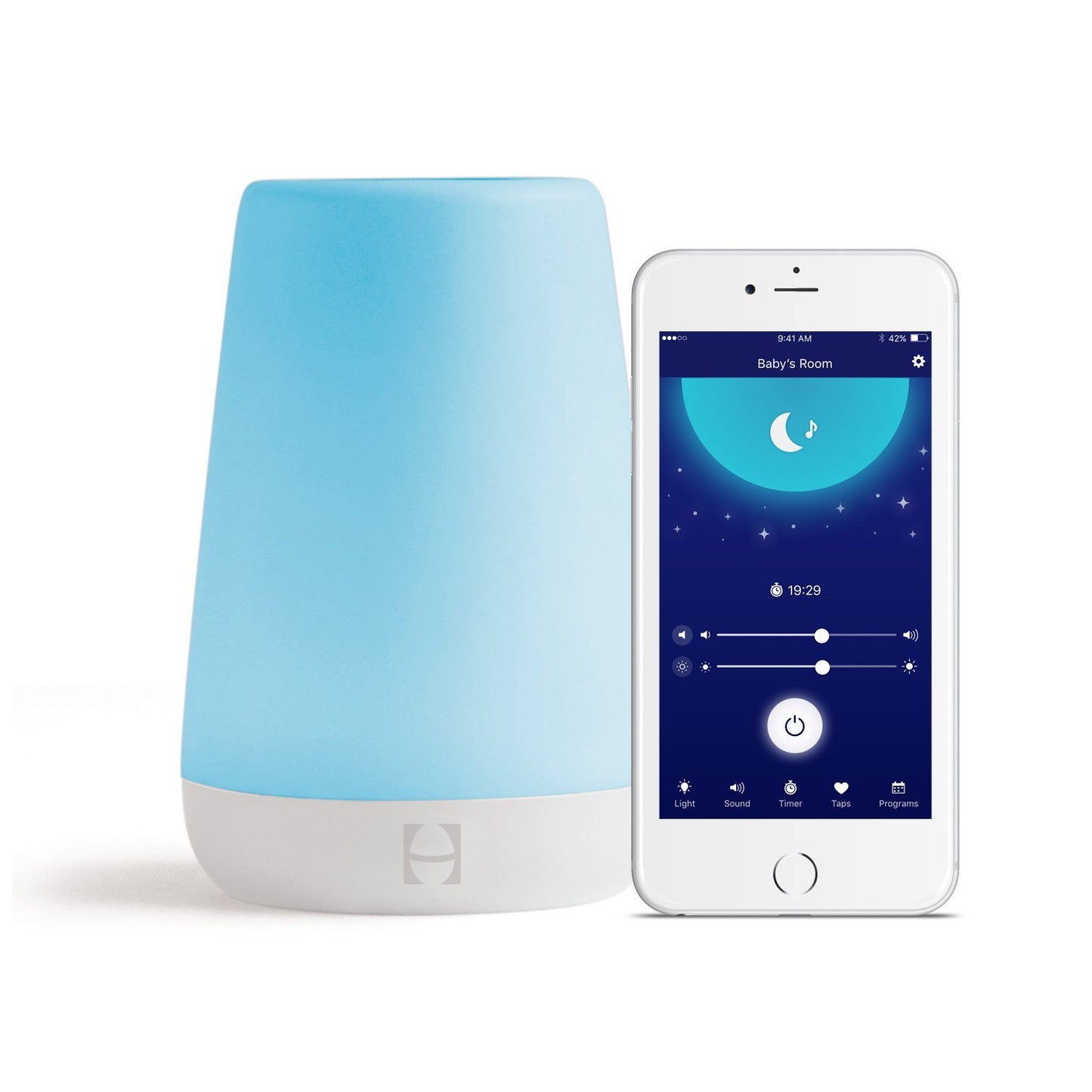 Hatch Baby Resto, luz de noche, máquina de sonido para buen despertar