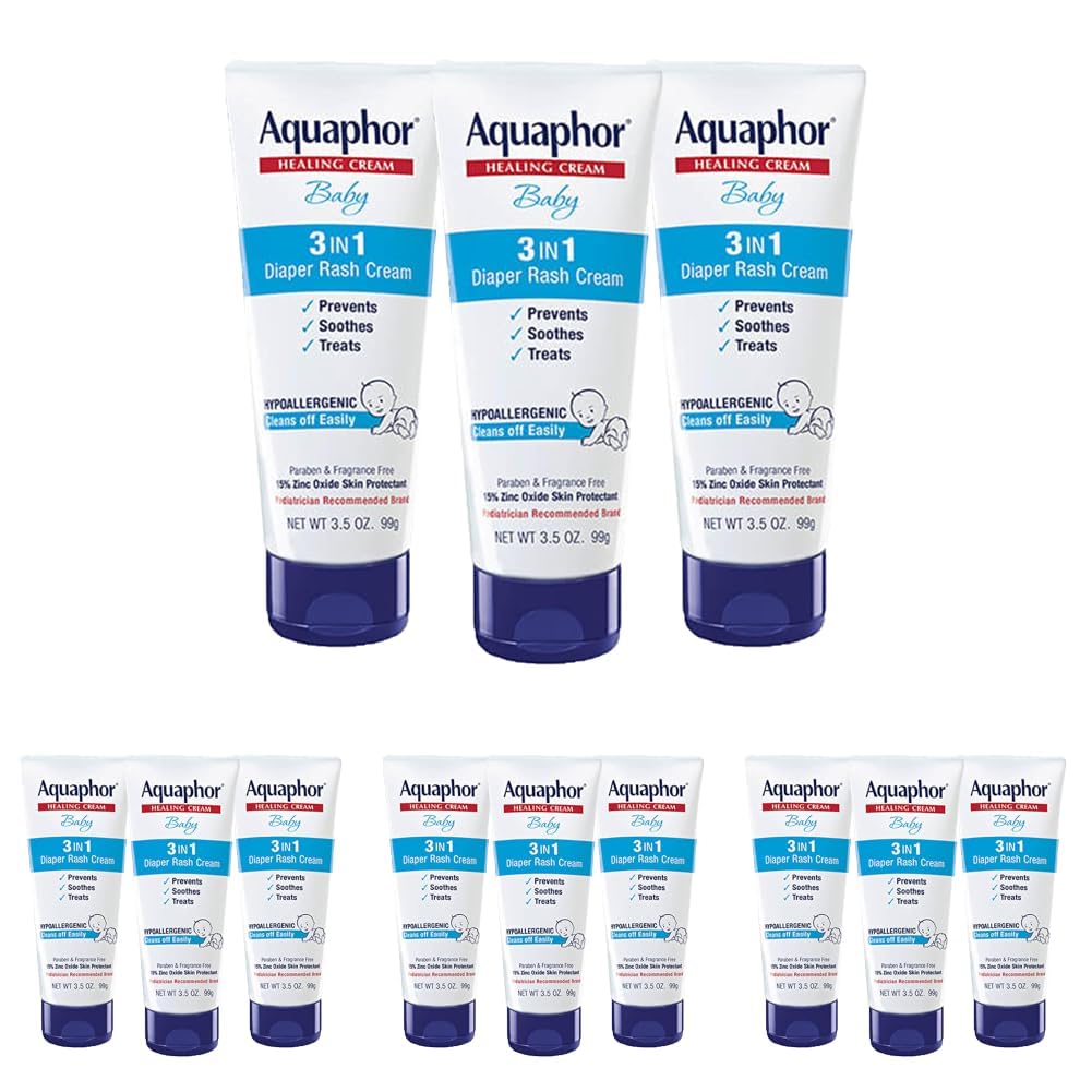 Aquaphor Crema para la dermatitis del pañal para bebés con óxido de...