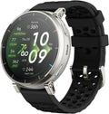 Amazfit Reloj inteligente Active 3, cristal de zafiro AMOLED de 1.3...