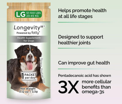 Yummy Combs Longevity15 \u2013 C15:0 \u2013 Suplemento de salud de...