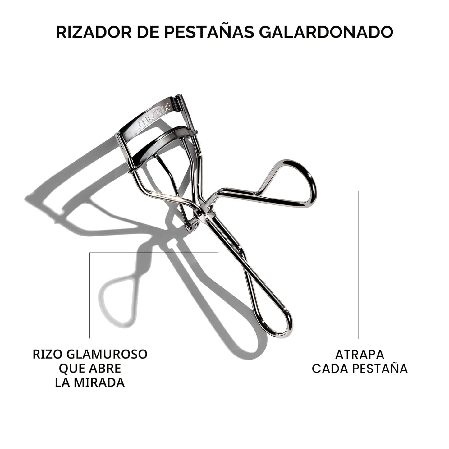 Shiseido Rizador de Pestañas - Riza y ondula las pestañas para una franja enmarcada perfecta - Suave y seguro - Incluye almohadilla de repuesto