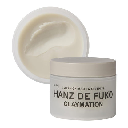 Hanz de Fuko Claymation \u2013 Arcilla premium para el peinado masc...