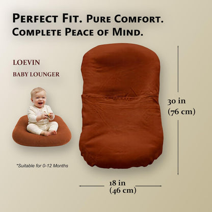 Loevin - Funda de almohada para tumbona para recién nacido, funda d...