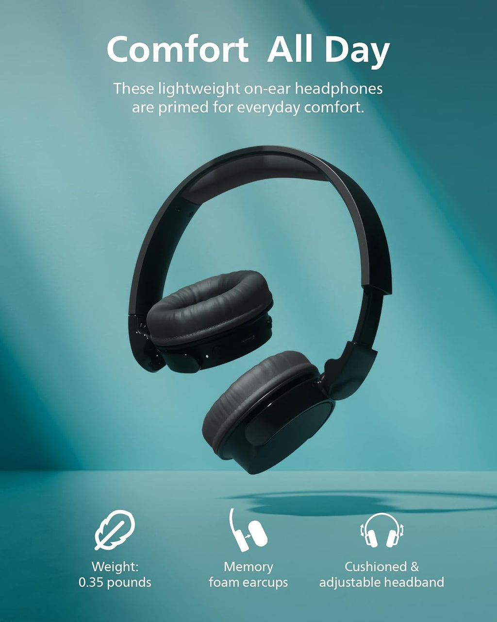 Auriculares inalámbricos PHILIPS H3209, auriculares Bluetooth de di...
