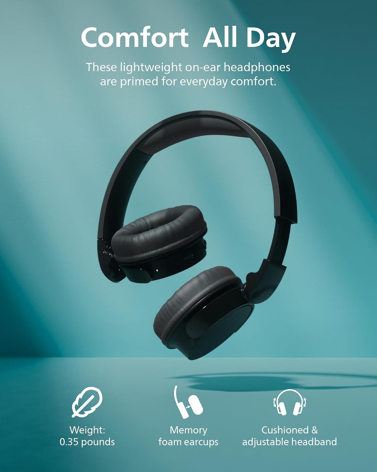 Auriculares inalámbricos PHILIPS H3209, auriculares Bluetooth de di...