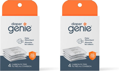 Diaper Genie Playtex - Bandeja de repuesto de filtro de carbono par...