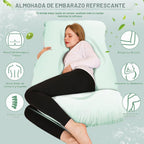 Almohada de embarazo Chilling Home, almohadas refrescantes de embar...