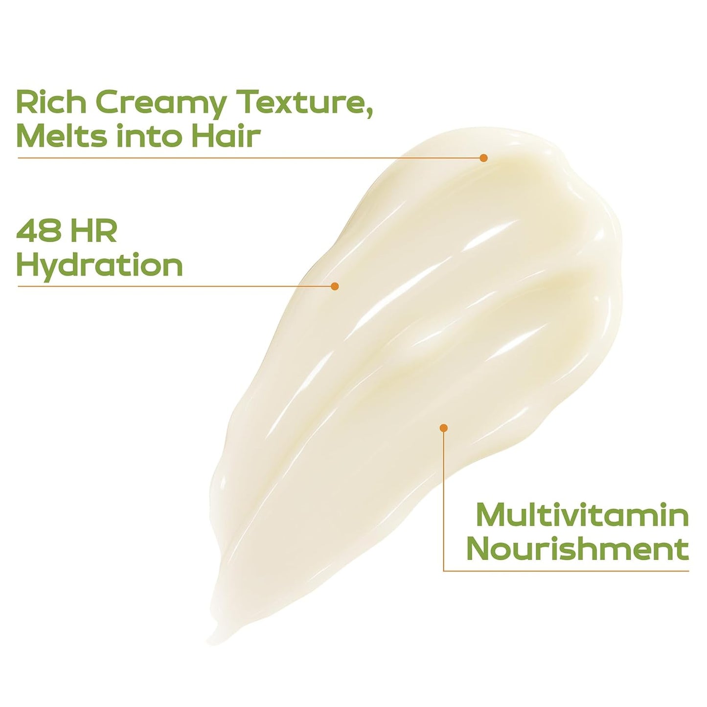 Mascarilla capilar de queratina para cabello seco, dañado o largo,...