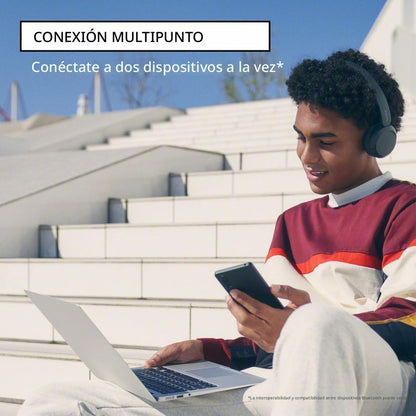 Sony WH-CH520 Auriculares Inalámbricos Bluetooth On-Ear con Micrófo...