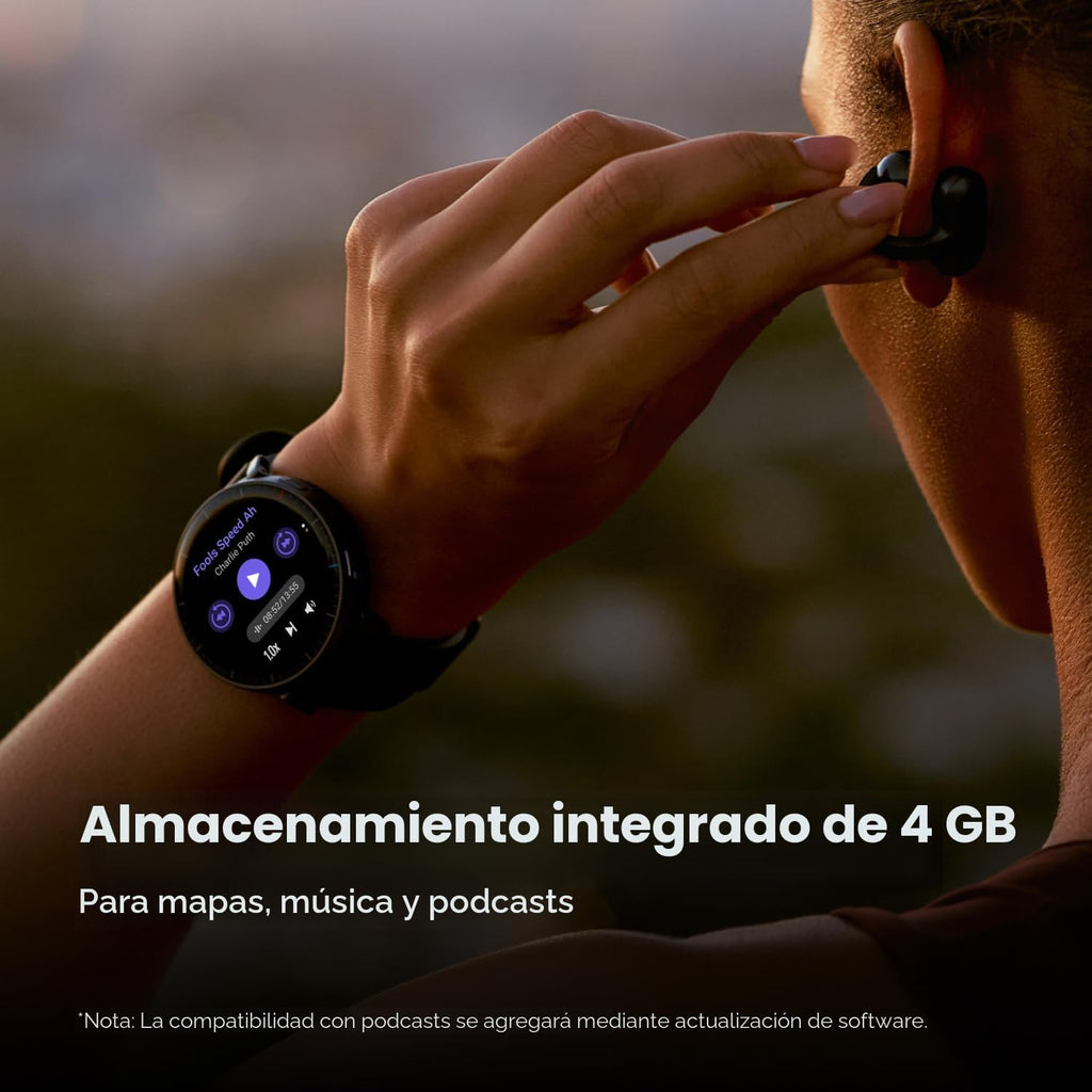 Amazfit Reloj inteligente Active Max, pantalla AMOLED de 1.5",...