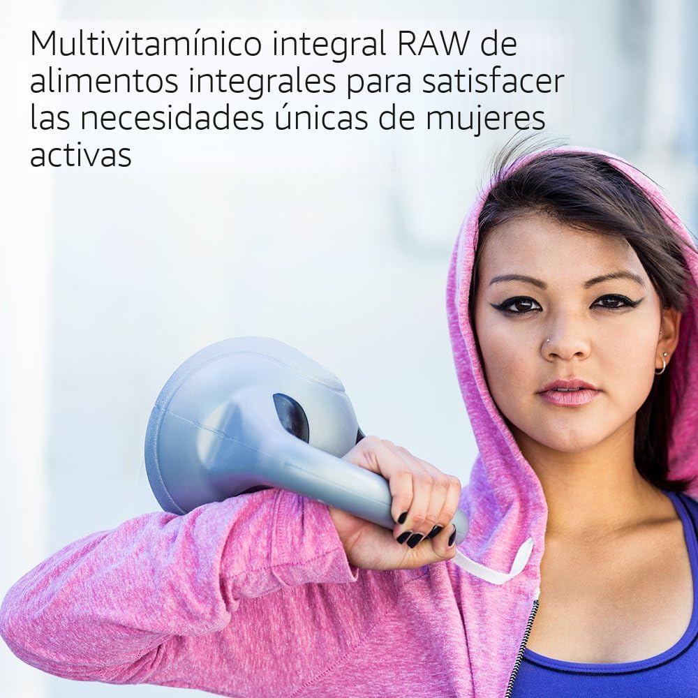 Suplemento multivitamínico vegetariano para Mujeres Garden of Life,...