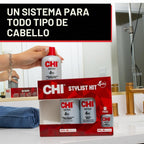 CHI Kit de estilista para el hogar, champú infrarrojo de 12 onzas,...