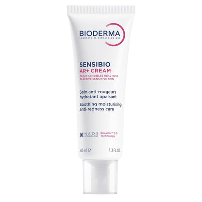 Bioderma Sensibio AR+ Crema, Loción de Alivio del Enrojecimiento Facial para Piel Sensible, Cuidado Calmante e Hidratante