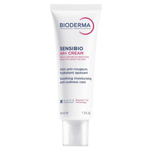 Bioderma Sensibio AR+ Crema, Loción de Alivio del Enrojecimiento Facial para Piel Sensible, Cuidado Calmante e Hidratante