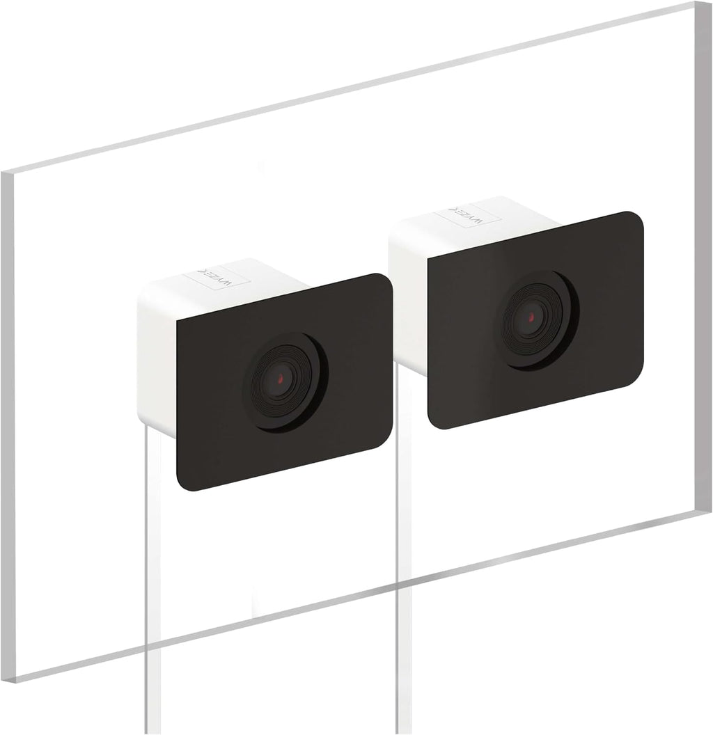WYZE Paquete de 2 cámaras para ventana, cámara de seguridad WiFi HD...