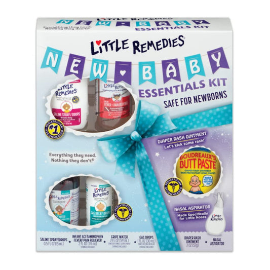 Little Remedies Nuevo kit esencial para bebé, kit de 6 piezas para...
