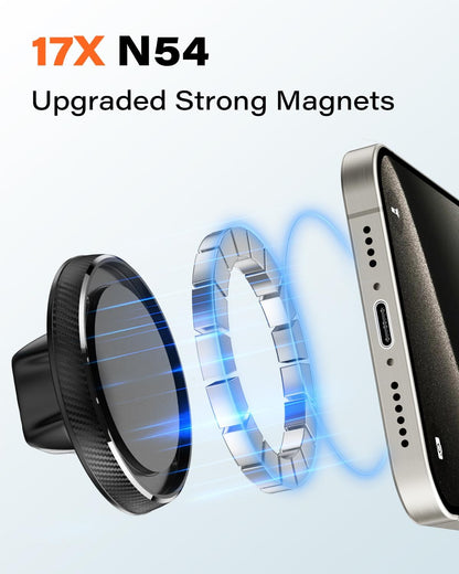 A2C Soporte de teléfono flexible de cuello de cisne para iPhone Magsafe, soporte magnético para teléfono de gimnasio de brazo largo para cinta de correr Peloton, accesorio portátil de fitness para