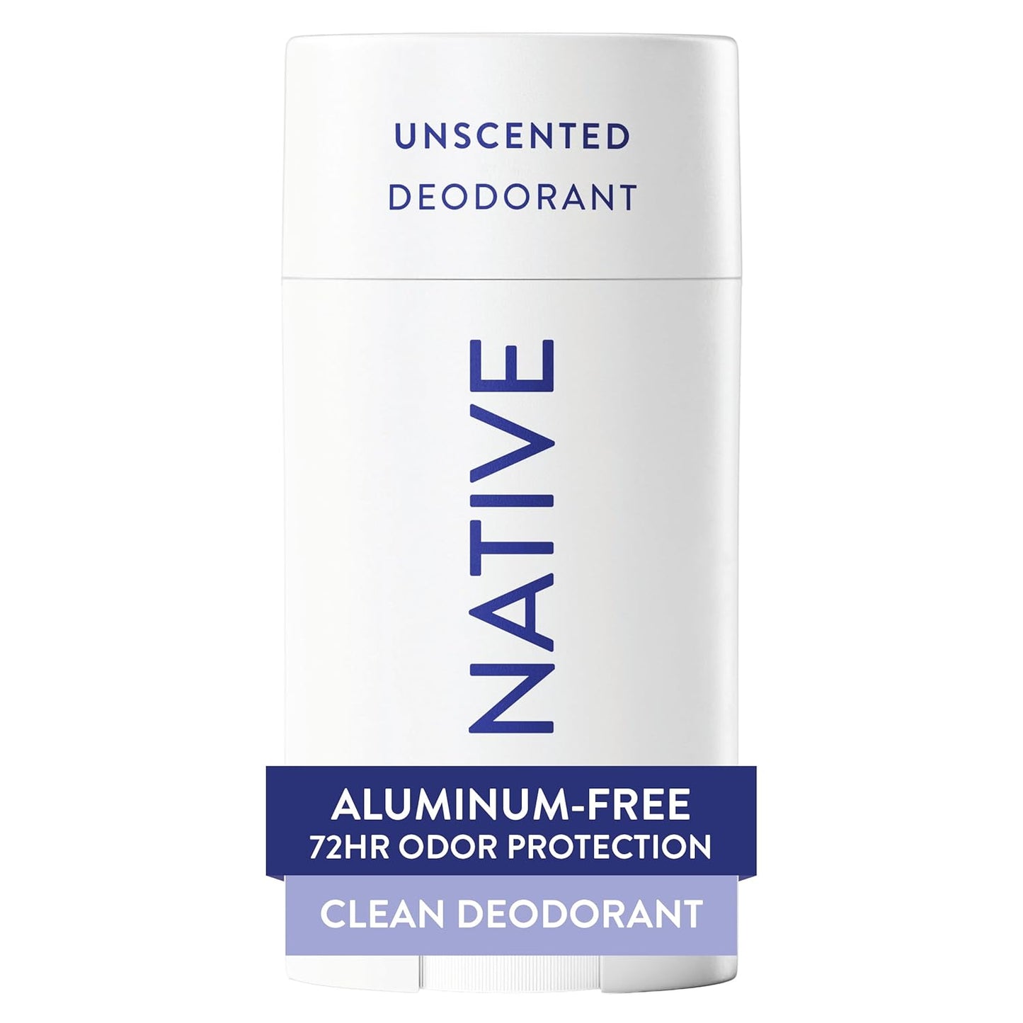 Native Deodorant, Sin fragancia, Sin aluminio, Sin parabenos, 2.65...