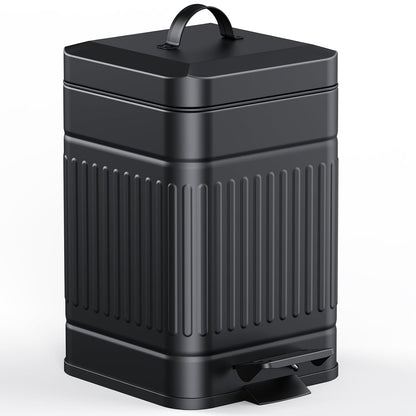 CEROELDA Cubo de basura pequeño con tapa - 5L\/1.3 galones, cubo de...