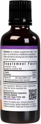 Bluebonnet Vitamina D3 2000IU 50mcg huesos fuertes y suplemento de...