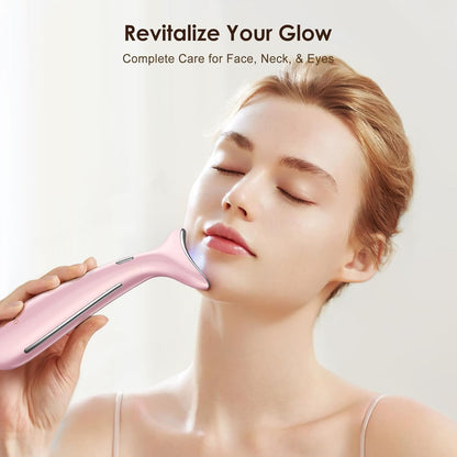 AZMAVO Dispositivo de cuidado de belleza multiárea 4 en 1 con cabez...